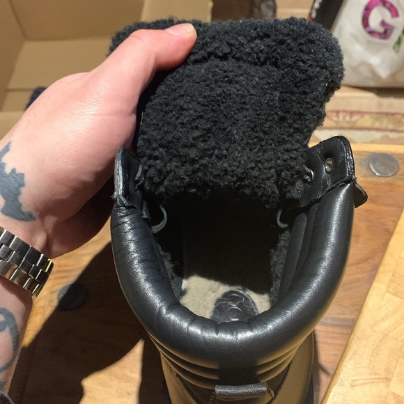 Jimmy Choo Shearling / Fur Boots Size 10.5 NEVER WORN - Picture 9 of 15